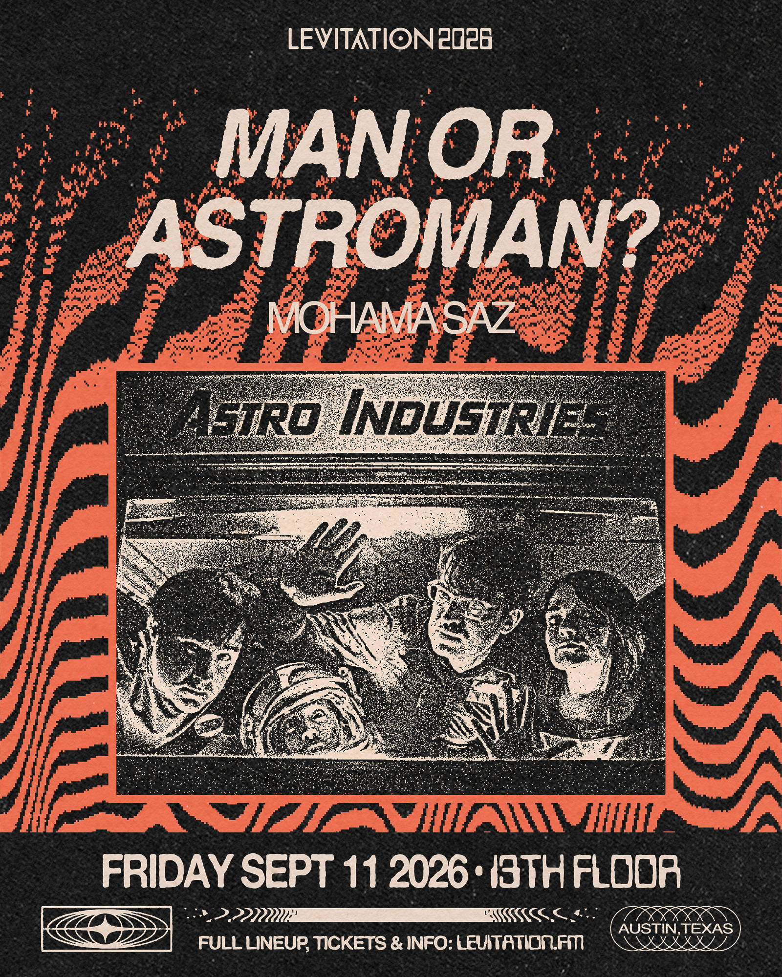Man or Astro-Man + Mohama Saz